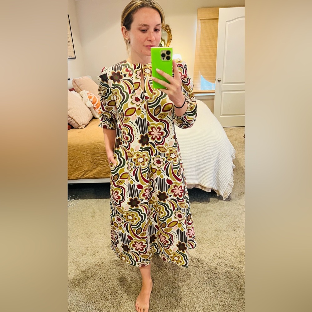 Puff sleeve Caftan